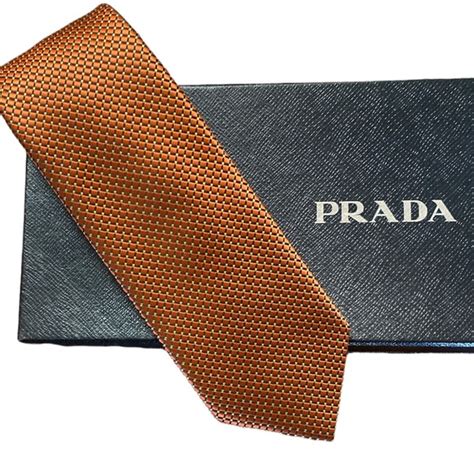 necktie prada|prada neck tie.